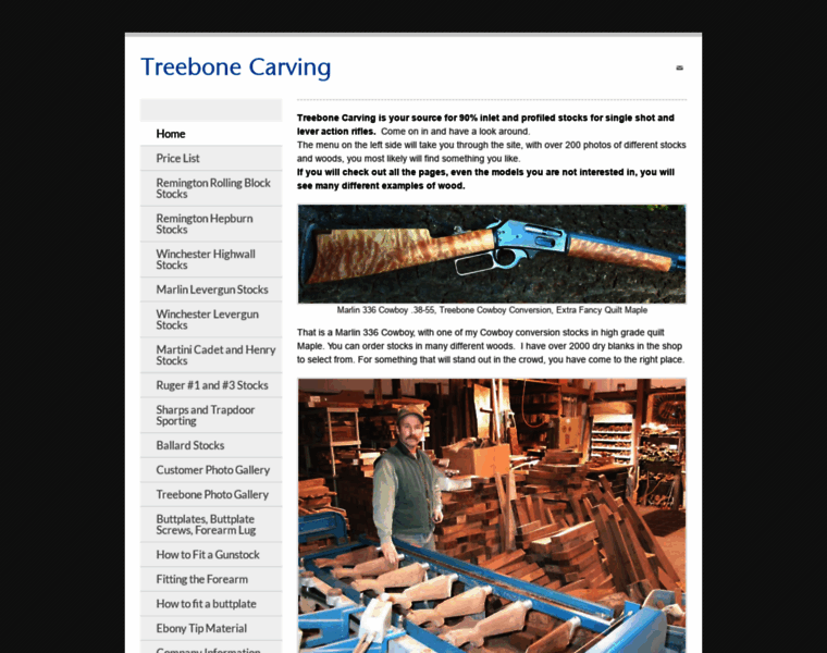 Treebonecarving.com thumbnail