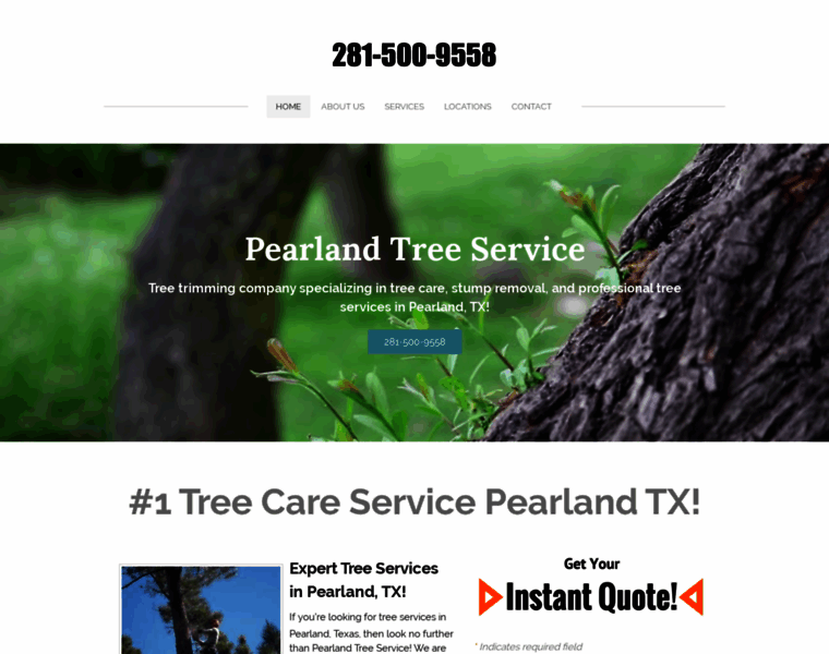 Treecarepearland.com thumbnail
