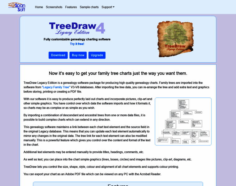 Treedrawlegacy.spansoft.org thumbnail