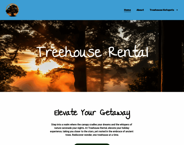 Treehouse-rental.com thumbnail