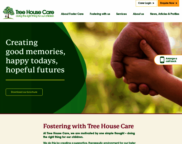 Treehousecare.org thumbnail