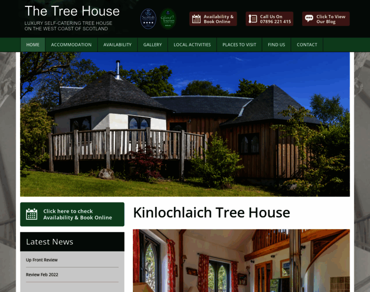 Treehousescotland.co.uk thumbnail