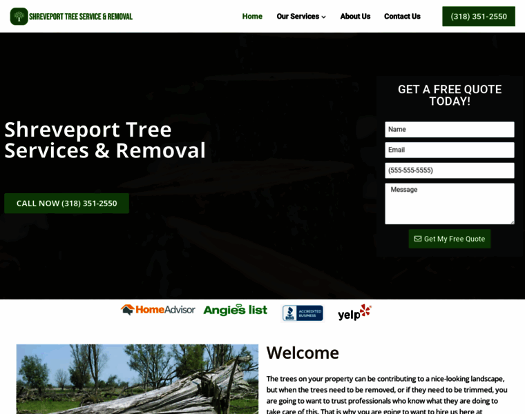 Treeservicesshreveport.com thumbnail