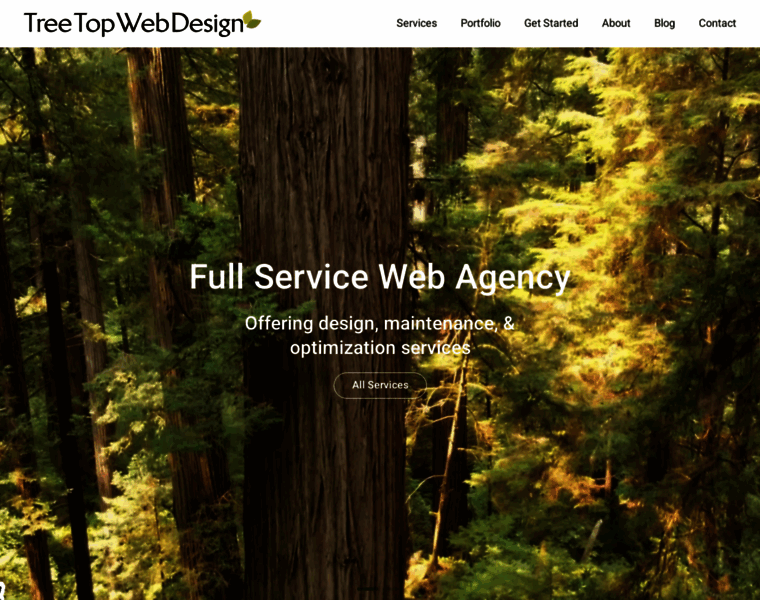 Treetopwebdesign.com thumbnail