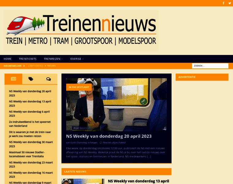 Treinennieuws.nl thumbnail