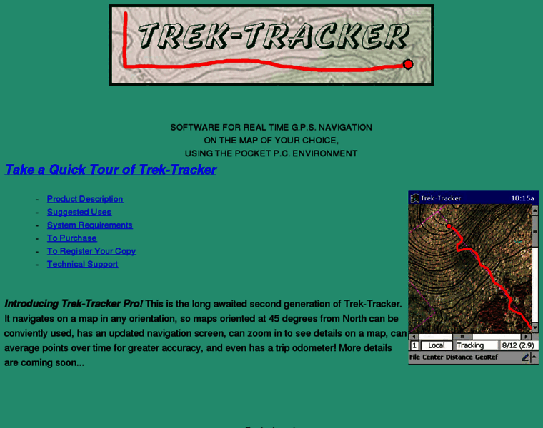 Trek-tracker.com thumbnail
