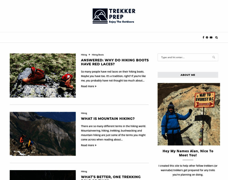 Trekkerprep.com thumbnail