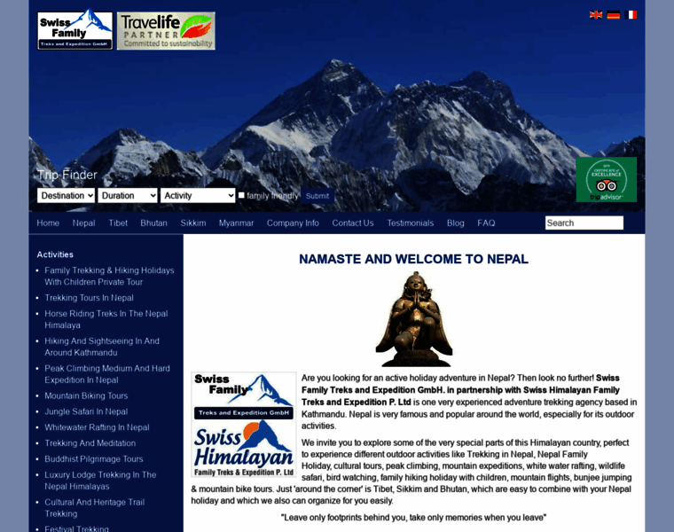 Trekking-in-nepal.net thumbnail