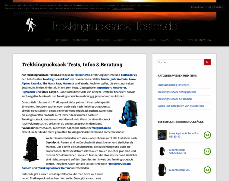 Trekkingrucksack-tester.de thumbnail