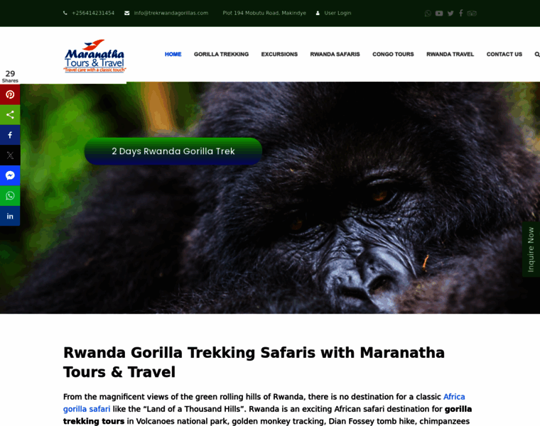 Trekrwandagorillas.com thumbnail