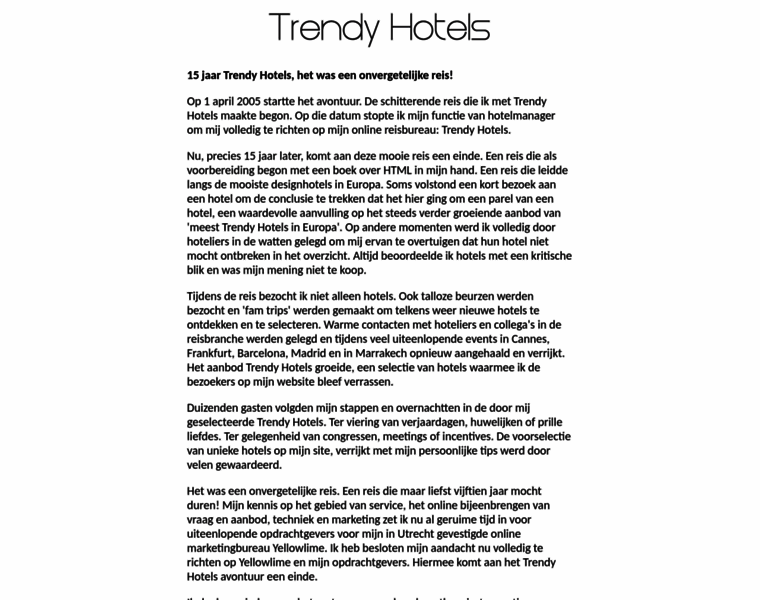 Trendy-hotels.nl thumbnail
