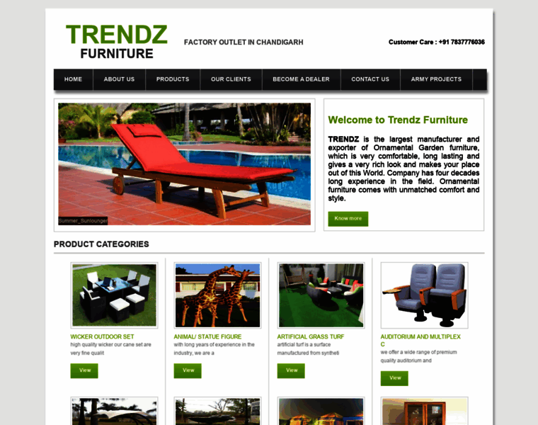 Trendzfurnituremall.com thumbnail
