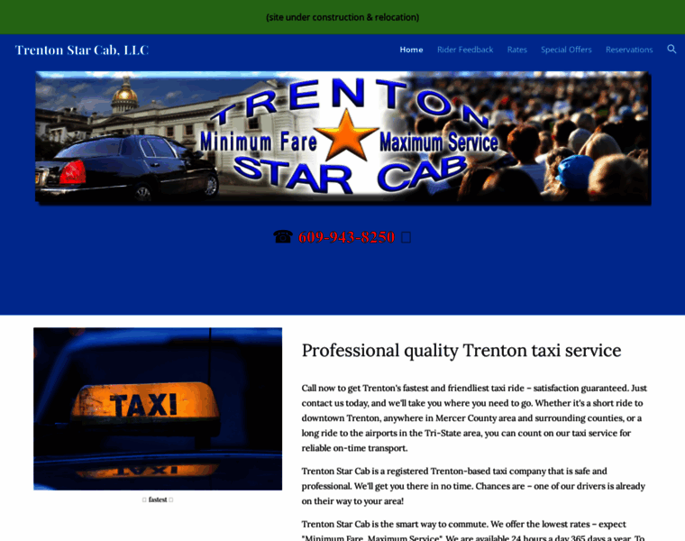 Trentonstarcab.com thumbnail