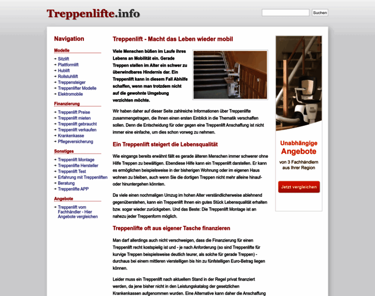 Treppenlifte.info thumbnail