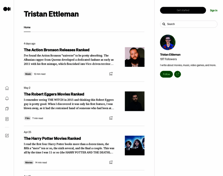 trettleman.medium.com at WI. Tristan Ettleman – Medium