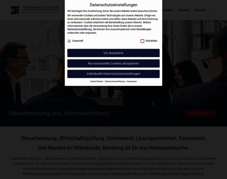 Treuhand-stuttgart.de thumbnail