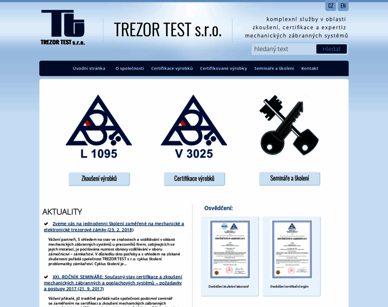 Trezortest.cz thumbnail