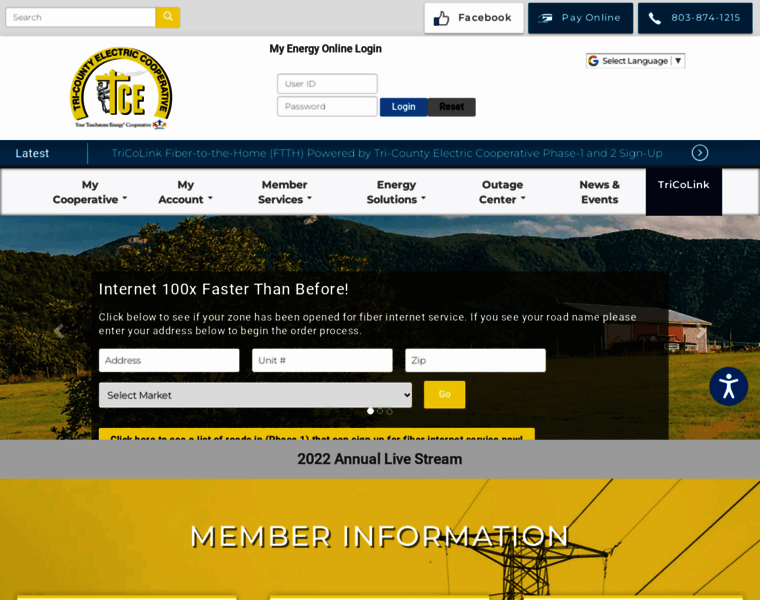 Tri-countyelectric.net thumbnail