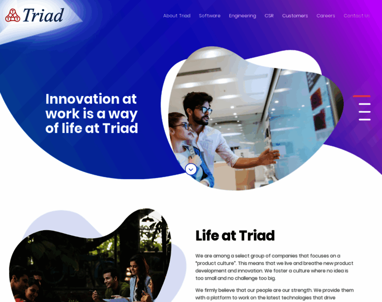 Triad-india.com thumbnail