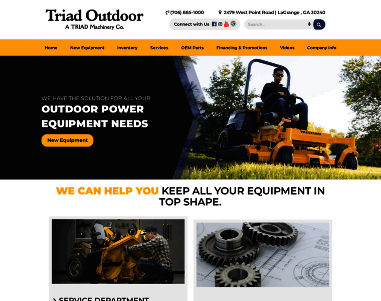 Triadoutdoorequipment.com thumbnail