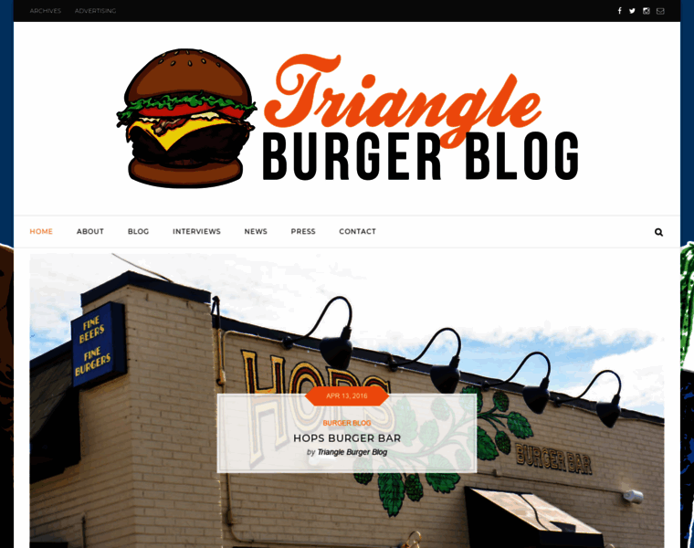 Triangleburgerblog.com thumbnail