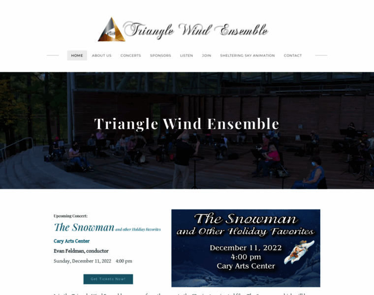 Trianglewind.org thumbnail