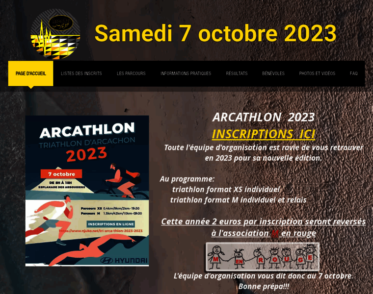 Triathlon-arcachon.com thumbnail