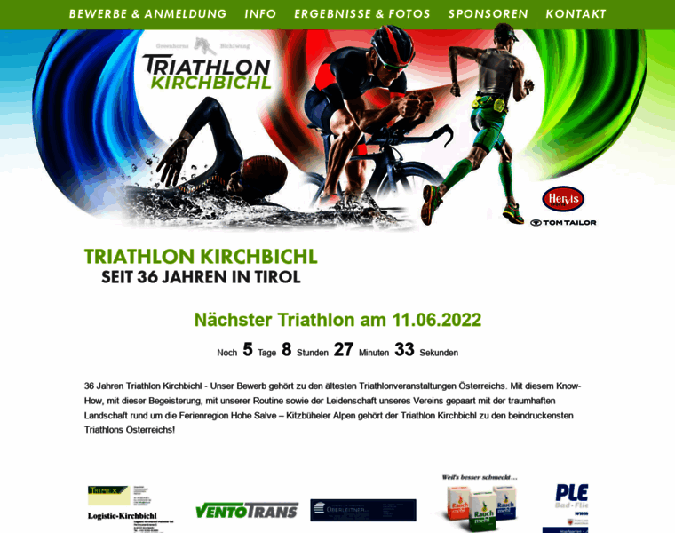 Triathlon-kirchbichl.at thumbnail