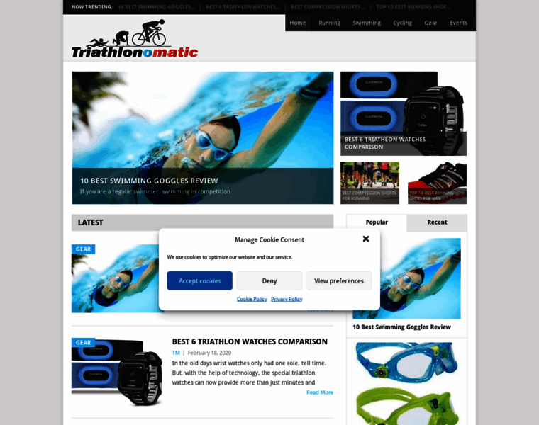 Triathlonomatic.com thumbnail