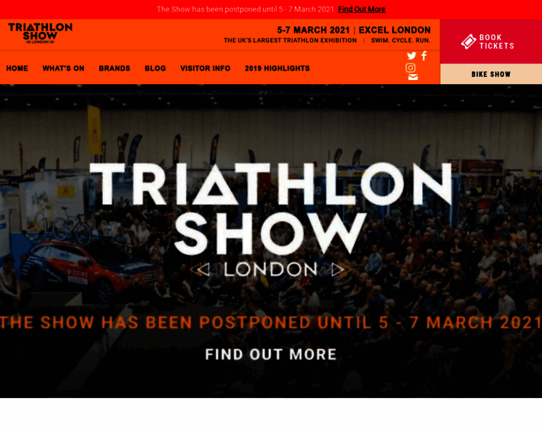 Triathlonshowlondon.co.uk thumbnail