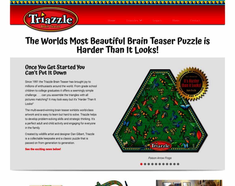 Triazzle.com thumbnail