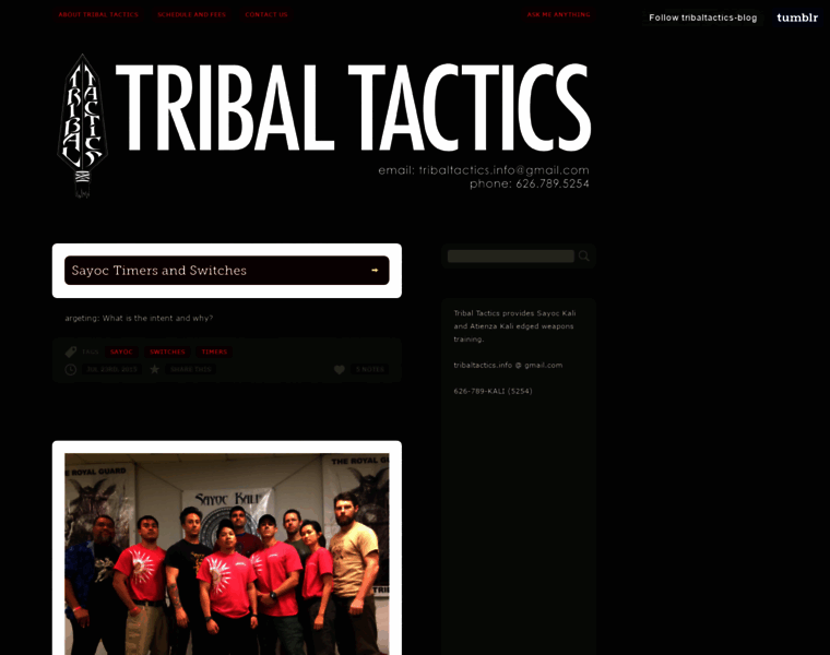 Tribal-tactics.com thumbnail