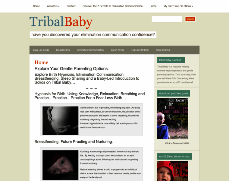 Tribalbaby.org thumbnail
