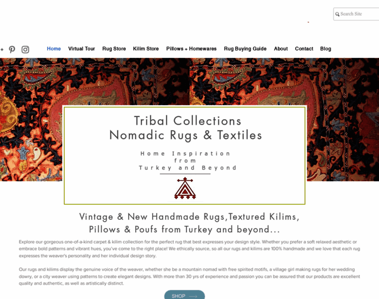 Tribalcollectionscarpets.com thumbnail