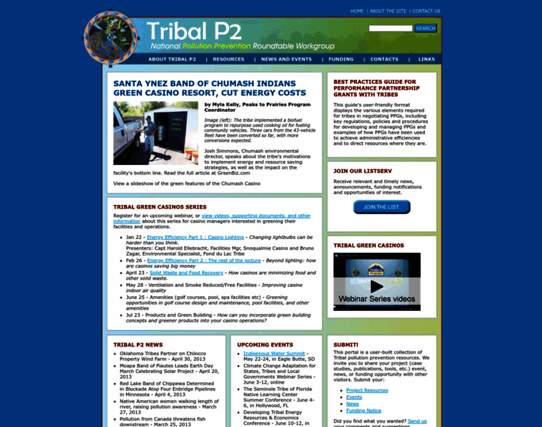 Tribalp2.org thumbnail