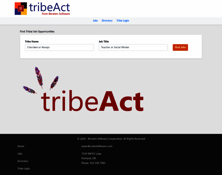 Tribeact.com thumbnail