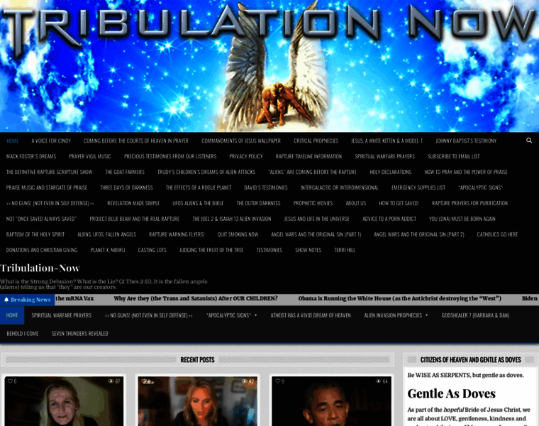 Tribulation-now.com thumbnail