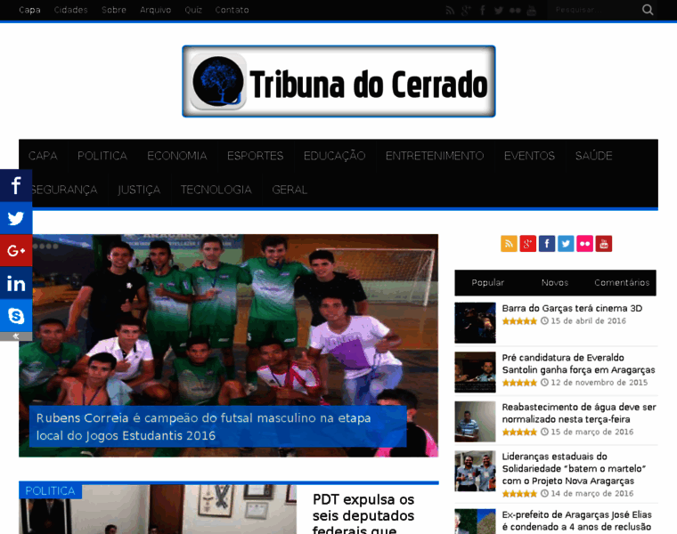 Tribunadocerrado.com.br thumbnail