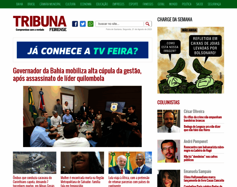 Tribunafeirense.com.br thumbnail