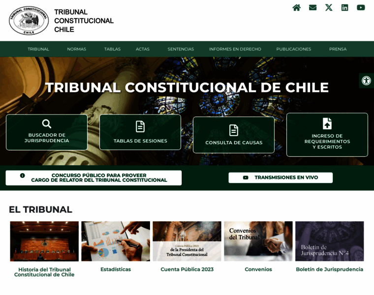 Tribunalconstitucional.cl thumbnail
