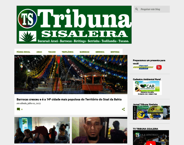 Tribunasisaleira.com.br thumbnail