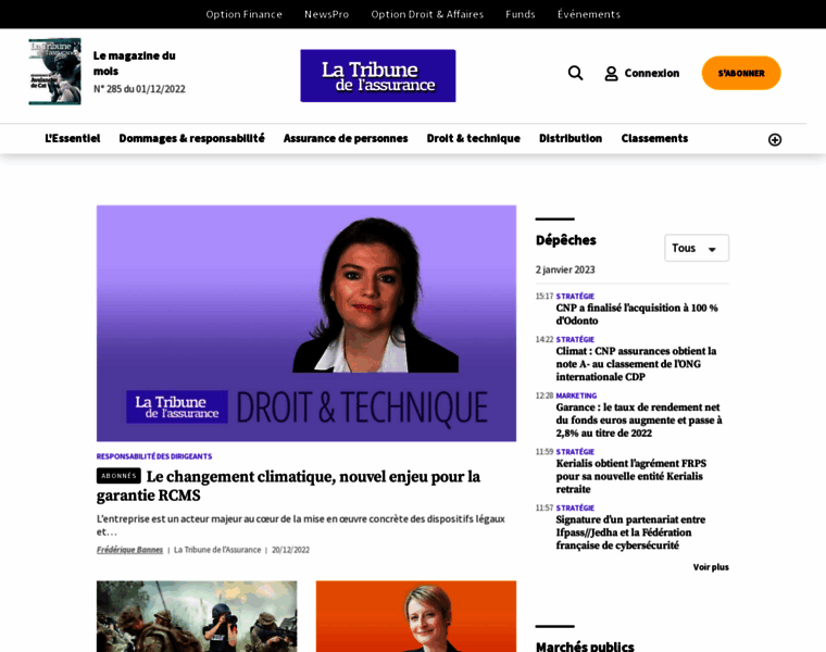 Tribune-assurance.fr thumbnail