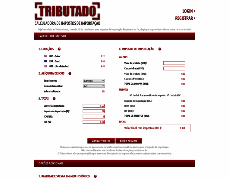 Tributado.net thumbnail