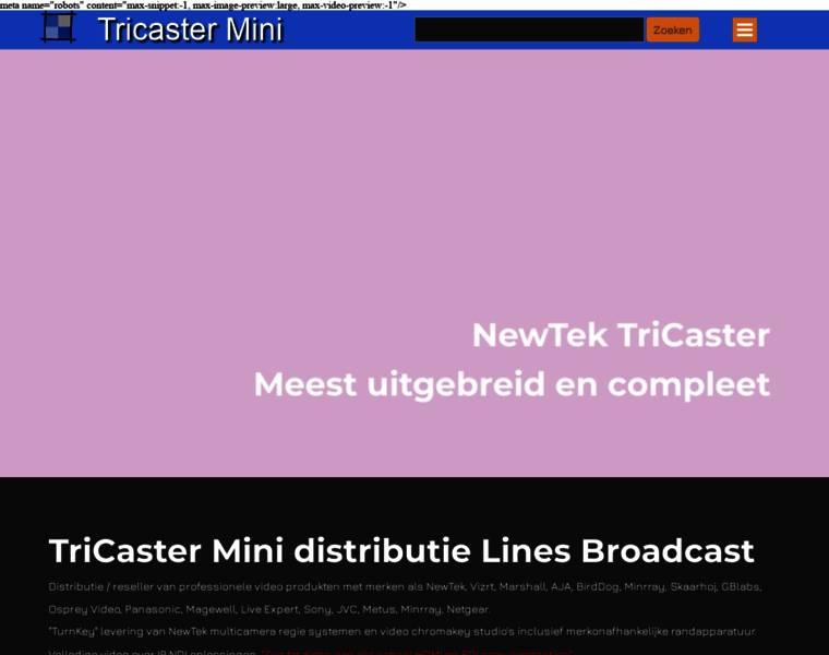 Tricastermini.nl thumbnail