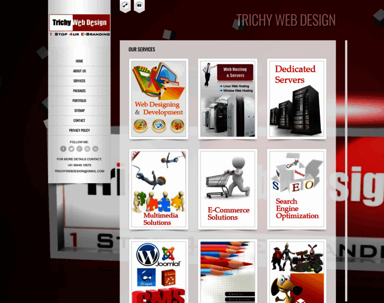 Trichywebdesign.com thumbnail