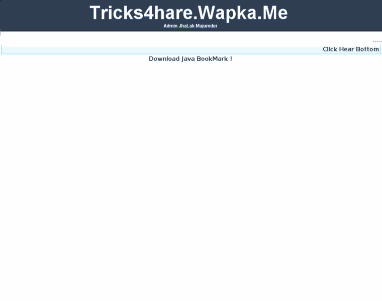 Tricks4hare.wapka.mobi thumbnail