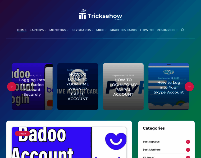 Tricksehow.com thumbnail