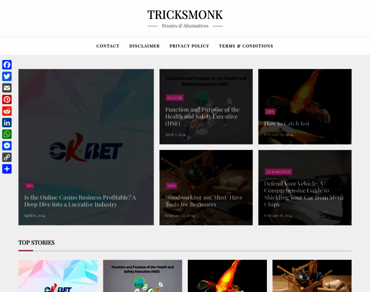 Tricksmonk.com thumbnail