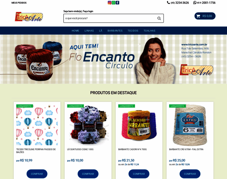 Tricoarte.com.br thumbnail