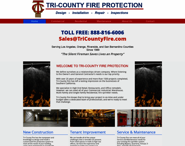 Tricountyfire.com thumbnail
